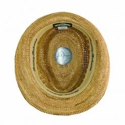 Tommy Bahama Brown Toyo Fedora Hats (#TBW 135OS) -FAIRWAY GOLF Sales TOM0004 4a