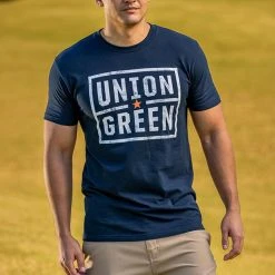 Union Green Badge T-Shirt -FAIRWAY GOLF Sales UNG0004b