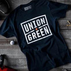 Union Green Badge T-Shirt -FAIRWAY GOLF Sales UNG0004d