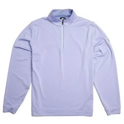VokeyDesign Vokey Design FJ Lightweight Striped Half-Zip Pullover