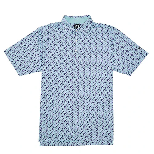 VokeyDesign Vokey Design FJ Lisle Flower Print W/ Self Collar 3 VokeyDesign Vokey Design FJ Lisle Flower Print W/ Self Collar