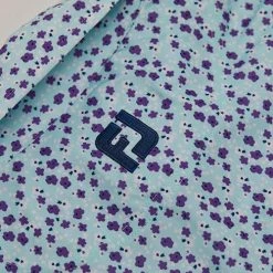 VokeyDesign Vokey Design FJ Lisle Flower Print W/ Self Collar 11 VokeyDesign Vokey Design FJ Lisle Flower Print W/ Self Collar -FAIRWAY GOLF Sales VKD0366d