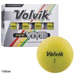 Volvik New VIVID Golf Ball -FAIRWAY GOLF Sales VOL0020c