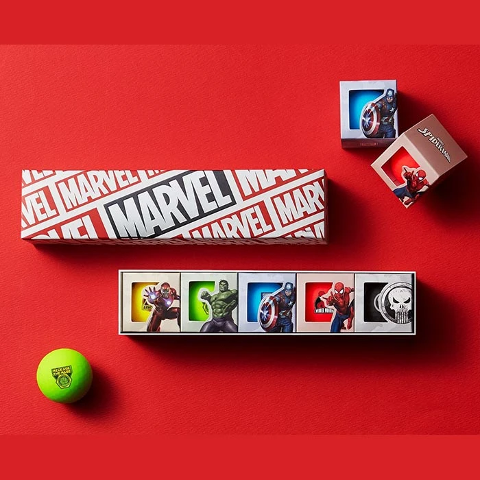 Volvik Marvel Gift Set 5 Ball Pack 3 Volvik Marvel Gift Set 5 Ball Pack